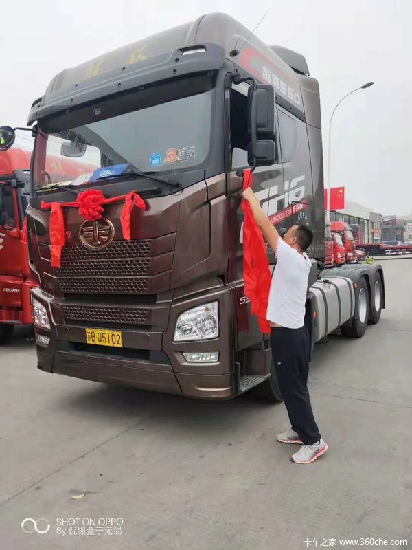 恭喜朱先生 喜提解放JH6载货车..........