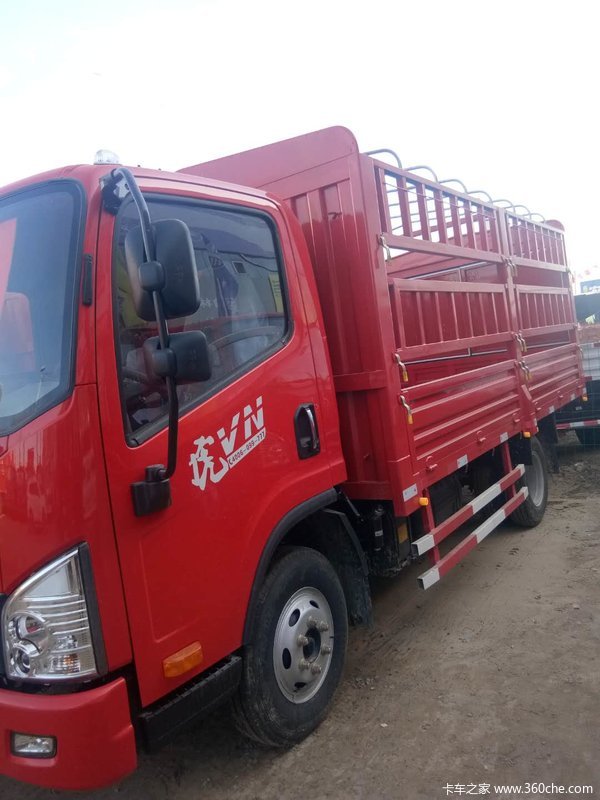 新车到店 虎v载货车4.2米高栏仅需8.38万元