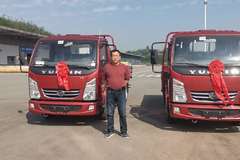 恭喜广安耀鑫发商贸有限公司 喜提上骏X系载货车