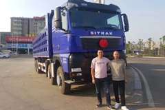 恭喜Z总 喜提SITRAK G7H自卸车