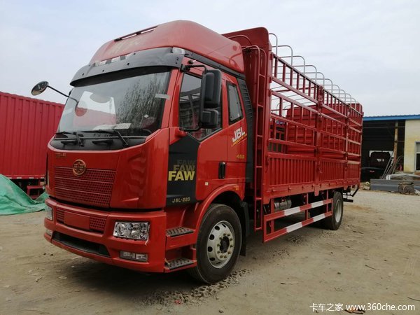 一汽解放J6L220马力仓删运输车,双11优惠大促销价格惊爆