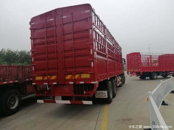一汽解放J6P420马力仓栅载货车双11优惠大促销