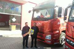 恭喜常忠城 喜提解放JH6 430马力牵引车