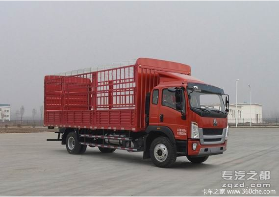 中国重汽HOWO中卡 G5X 潍柴4108发动机 6.8米现车到