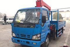 五十铃随车吊，恭喜老客户喜提爱车感谢信任