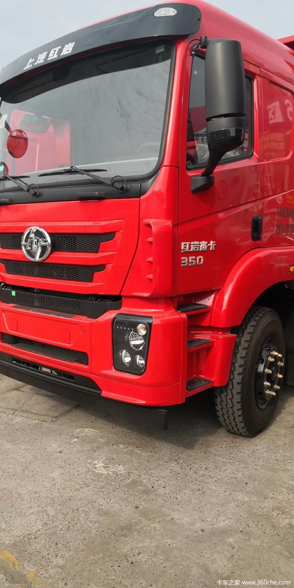 新车到店红岩杰卡自卸车仅需295万元