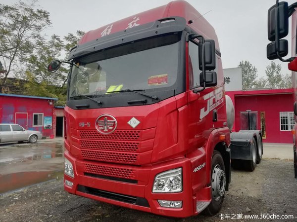 恭喜张老板喜提解放jh6卓越版460lng牵引车