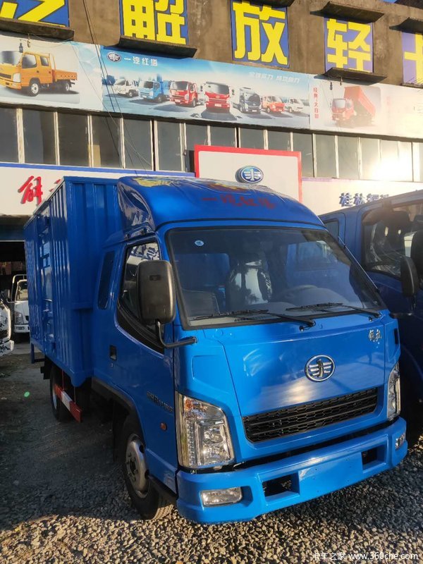 一汽红塔 解放霸铃 78马力 3.32米排半厢式轻卡(ca5040xxyk11l1e5w)8.