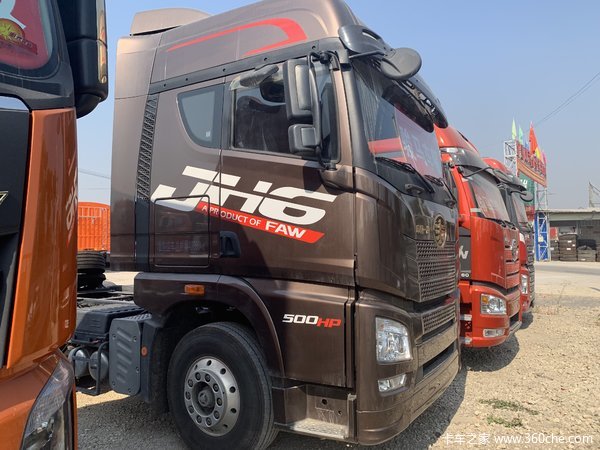 新车到店解放jh6牵引车仅需37万元