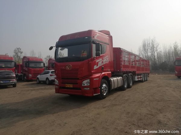 恭喜周老板 喜提解放JH6领航版460马力牵引车