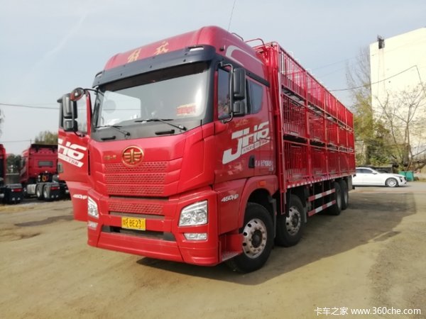 恭喜刘老板 喜提解放JH6锡柴460马力载货车
