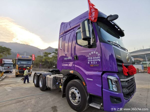 新车到店乘龙h7牵引车仅需369万元