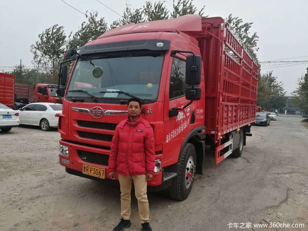 解放卡车 挣钱机器 新款轻量化麟VH潍柴220
