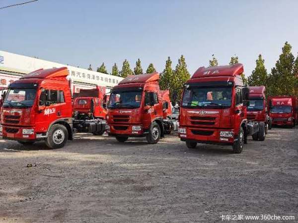 解放卡车 挣钱机器 新款轻量化麟VH潍柴220