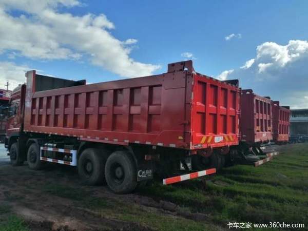 新車到店東風天龍kc原大力神自卸車僅需392萬元