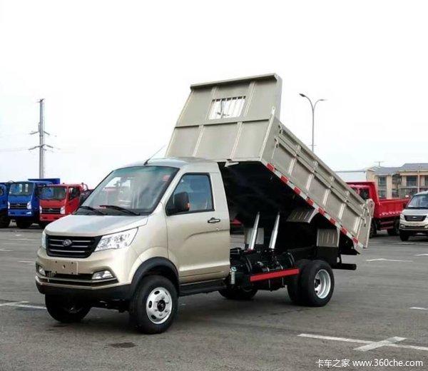 疫情中喜悦交车南骏瑞帅自卸网红车