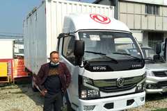 恭喜物流公司大客户提车 喜提多利卡D6载货车