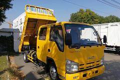 五十铃双排自卸车特价清库；数量有限哦