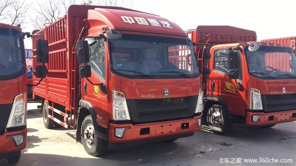 本店为您推荐 中国重汽HOWO 悍将 156马力 4.15米单