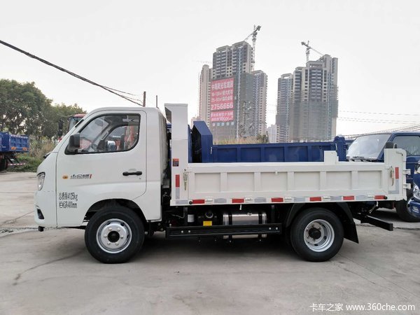 福田瑞沃 小金刚 88马力 4x2 2.8米自卸车(bj3040d8aba-aa)9.