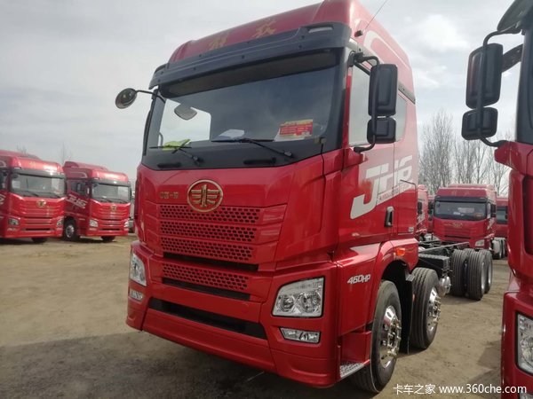 恭喜刘老板 喜提解放JH6领航版460马力载货车