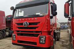 广西通纳上汽红岩新款杰狮M500轻量化牵引车致惠促销火热进行中