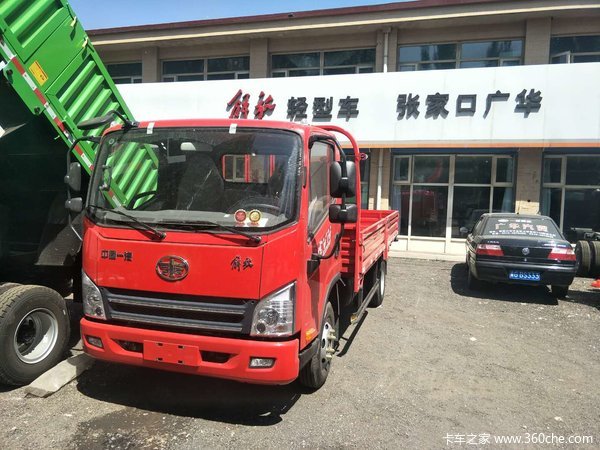 解放轻卡4月份主推车型,中短途专用车