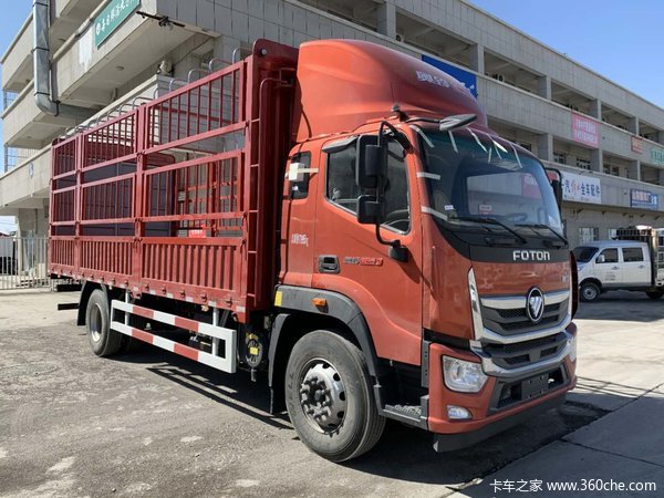 福田 奥铃大黄蜂 210马力 6.8米排半仓栅式载货车(bj5186ccy-a1)18.