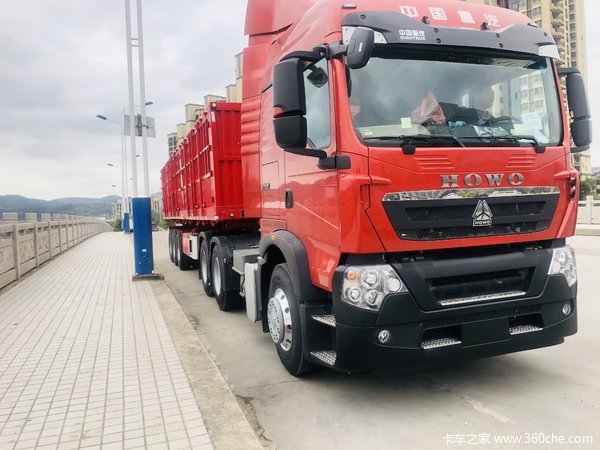 重汽豪沃(HOWO)牵引车HOWO TX7多款新车在牵引车开售
