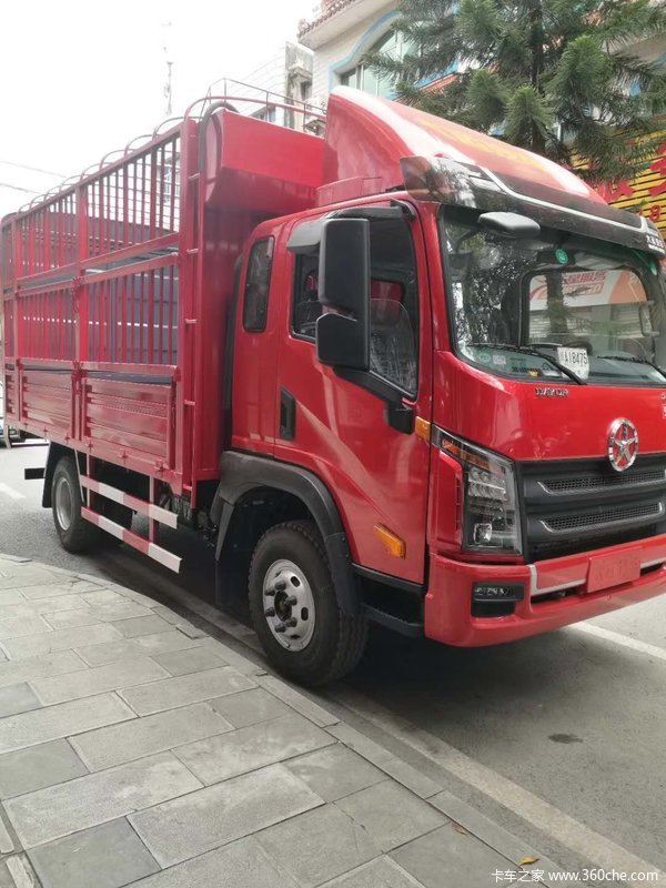 大运 祥龙 170马力 3.85米排半仓栅式轻卡(8挡)(cgc5042ccyhde33e)16.