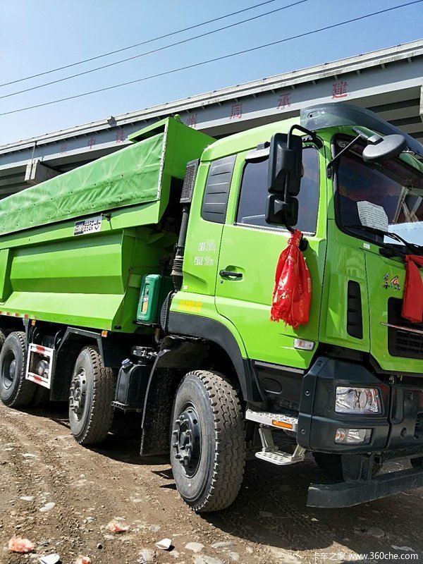 新车到店西宁市东风天龙kc原大力神自卸车仅需394万元