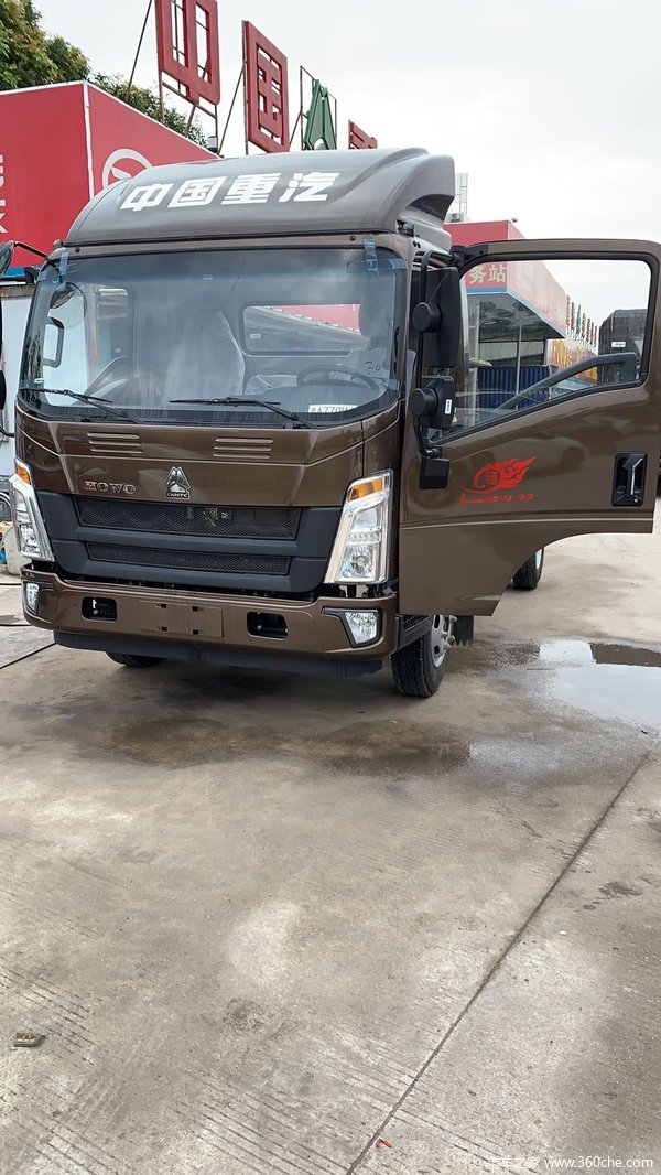 豪沃牌新款省油蓝牌4米2小货车,欢迎新老客户咨询