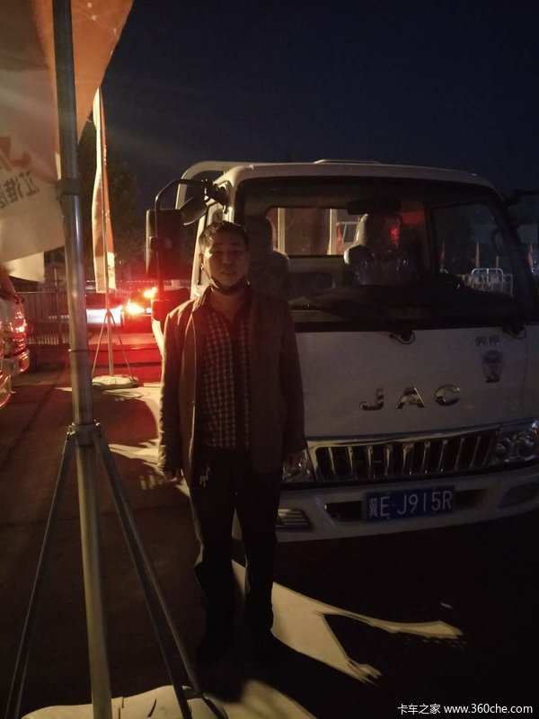 恭喜肖老板 喜提骏铃E3载货车!!!