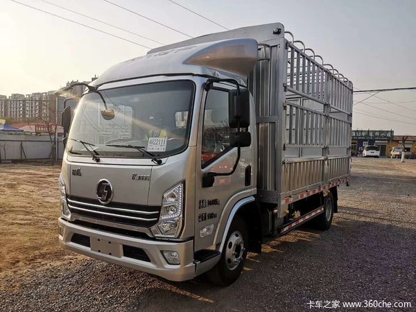 陕汽德龙k3000160马力多片簧宽轮距到货