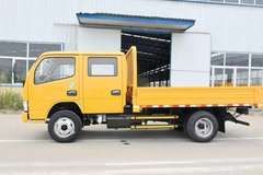 东风福瑞卡双排平板自卸优惠了，工程黄