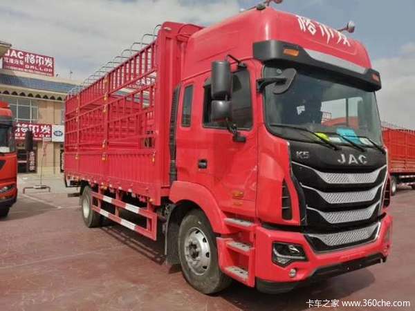 江淮格尔发k5x六米八仓栅载货车现车到店