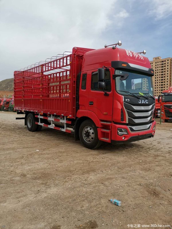 江淮格尔发k5x六米八仓栅载货车现车到店