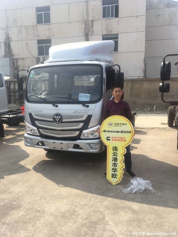 今日1台欧马可S3载货车成功交付客户