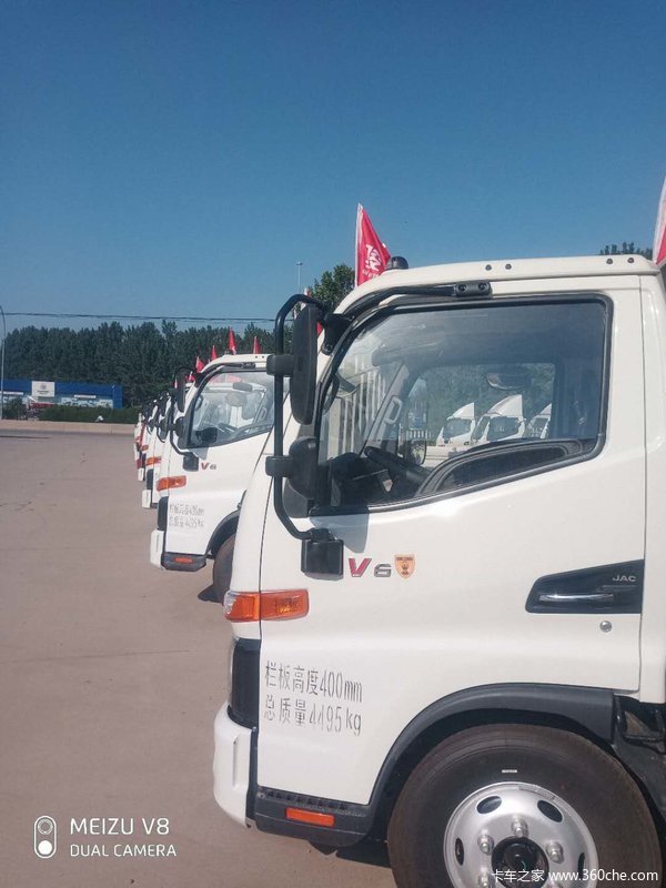 恭喜德州市物流公司 喜提骏铃V6载货车