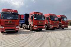 恭喜广东东莞单总 喜提解放J6P牵引车20台