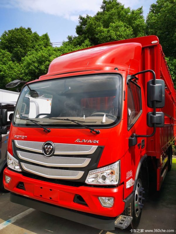 特惠一台欧马可6.2米红色高栏,促销8000