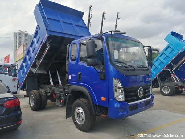腾狮3.8米4102工程自卸车,蓝牌进城无忧