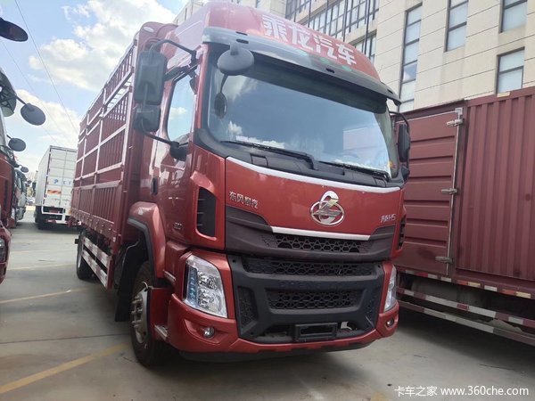 东风柳汽 乘龙H5中卡 240马力 4X2 6.8米栏板载货车(LZ1182M3AB)