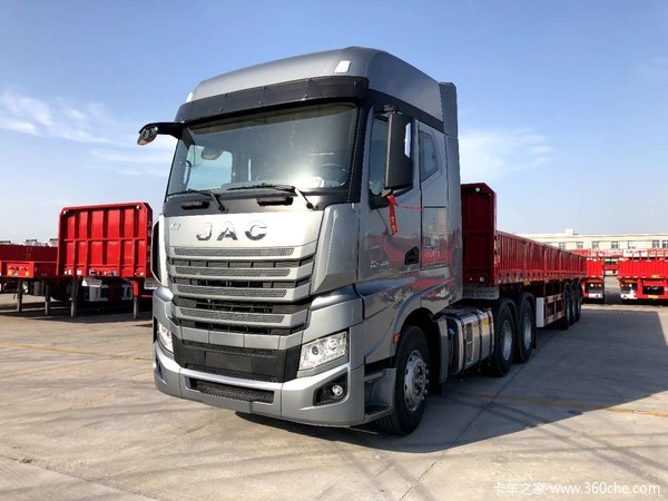 新车到店盐城市格尔发k7牵引车仅需3503万元