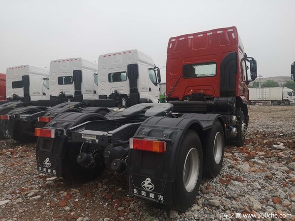 新车到店杭州市乘龙h5牵引车仅需312万元