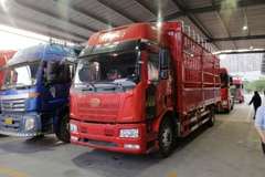 阜阳市解放J6L6.8米高栏载货车端午节优惠大酬宾