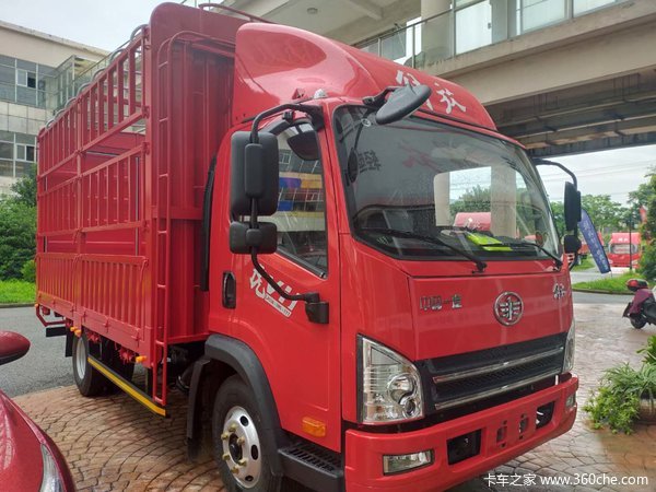 南通一汽解放店新到虎威vh245宽苍栏