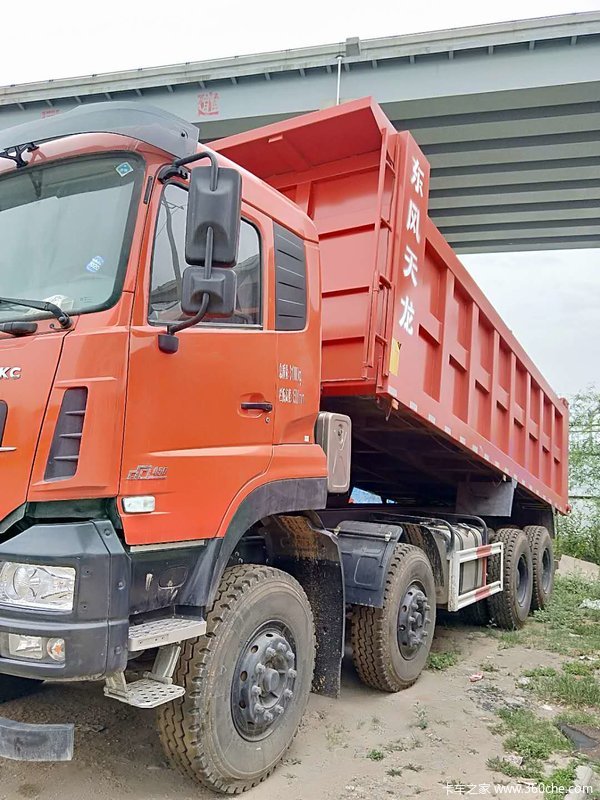 新车到店西宁市东风天龙kc原大力神自卸车仅需403万元