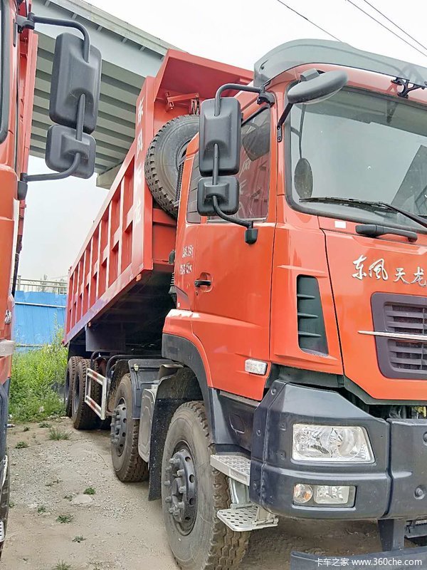 新车到店西宁市东风天龙kc原大力神自卸车仅需403万元