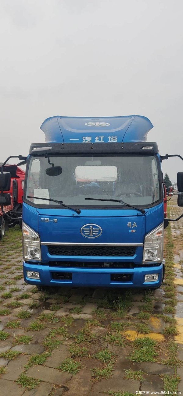 解放公狮国六d30,4.2米栏板车10.6万